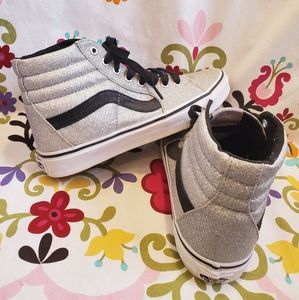 VANS size 8 high tops band new w/box